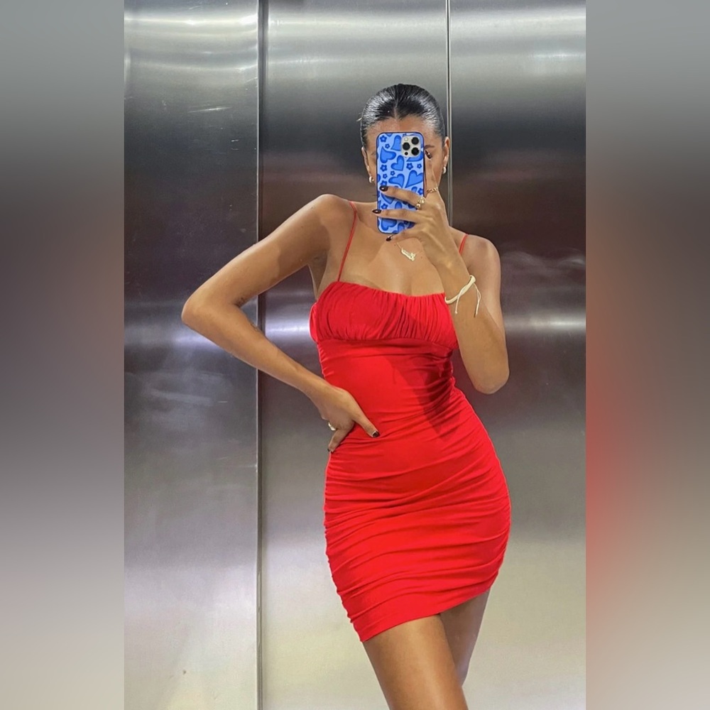 Princess Polly Penny Mini Dress Red